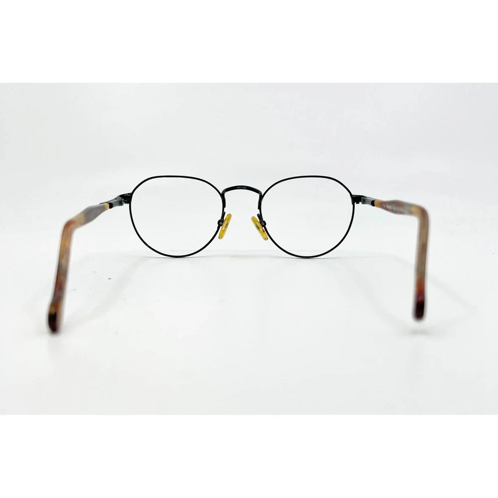 Kenneth Cole Eyeglass Frames Mens Brown Tortoise Round Eye Opener 002 47-20-130